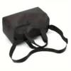 Fitness Gym Bag with Shoe Compartment – Black