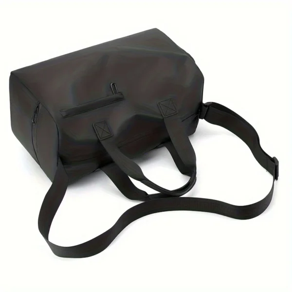 Fitness Gym Bag with Shoe Compartment – Black