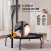 Fitness Trampoline with Armrest
