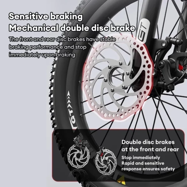 Kids Mountain Bike with Disc Brakes – 20 Inch