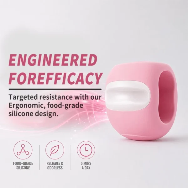 Silicone Jawline Exercise Ball
