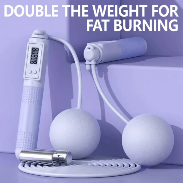Cordless Skipping Rope with Digital Counter